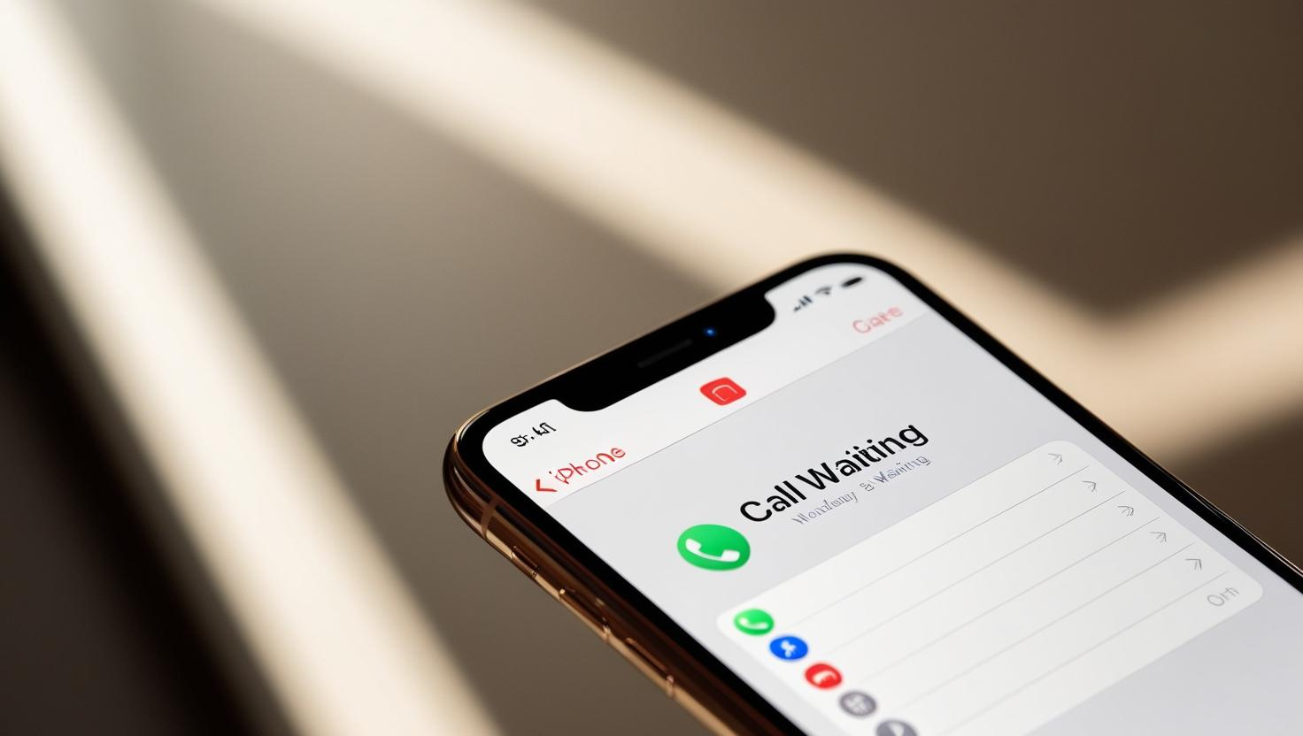 كيفية تشغيل خاصية انتظار المكالمات في الأيفون
