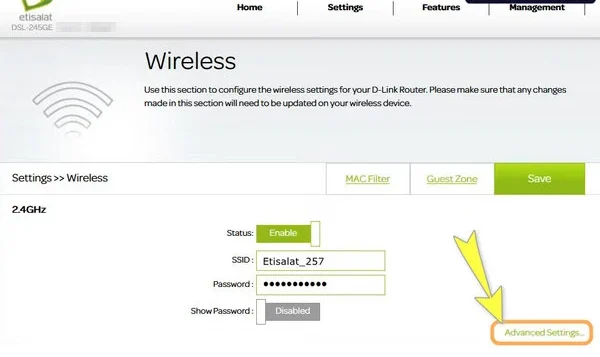 طريقة اخفاء شبكة الواي فاي 